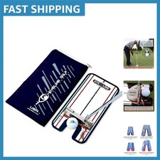 Genuine Golf Putting Mirror - Portable Alignment Aid for Rapid Skill Improvement