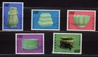 CHINA #1864-1868 MNH PORCALAIN SERIES MASTERWORKS OF SUNG DYNASTY