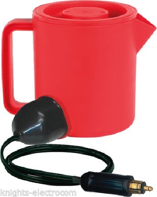 24V 400W 1.5L BIG RED TRUCK / LORRY KETTLE water heater with Hella Plug |  eBay