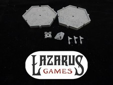 Warhammer Fantasy "Oldhammer" - 2 Mighty Empire Tiles w/ bits (oop plastic)