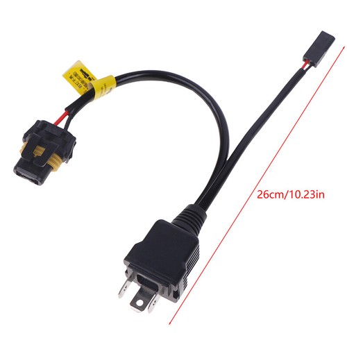 2pcs H4 Relay Wireharness For H4 Bulb Upgrade Bi LED&Xenon Projector Lense - Picture 3 of 12