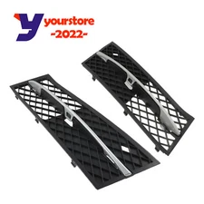 Front Grille Bumper Fog Lamp Cover LH+RH for 2011-2013 BMW 528i 535i 550i