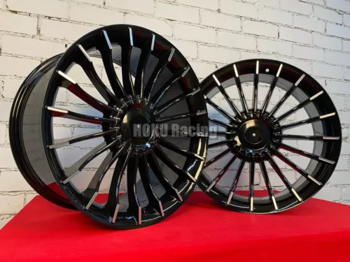 4X 21 Zoll ALPINA Style 5X120 SCHWARZ Alufelgen für BMW 5 7er F10 F01 GT