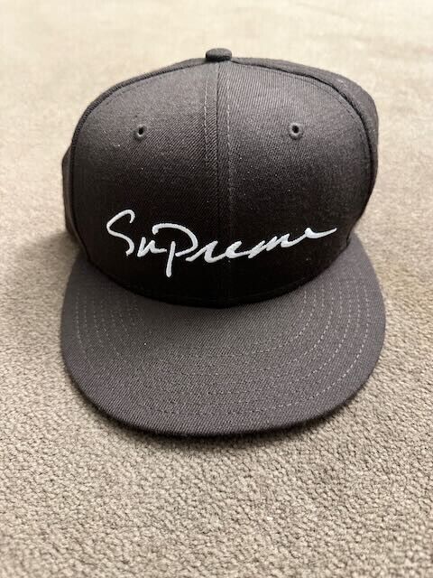 Supreme x NEWERA 18AW Classic Script Cap