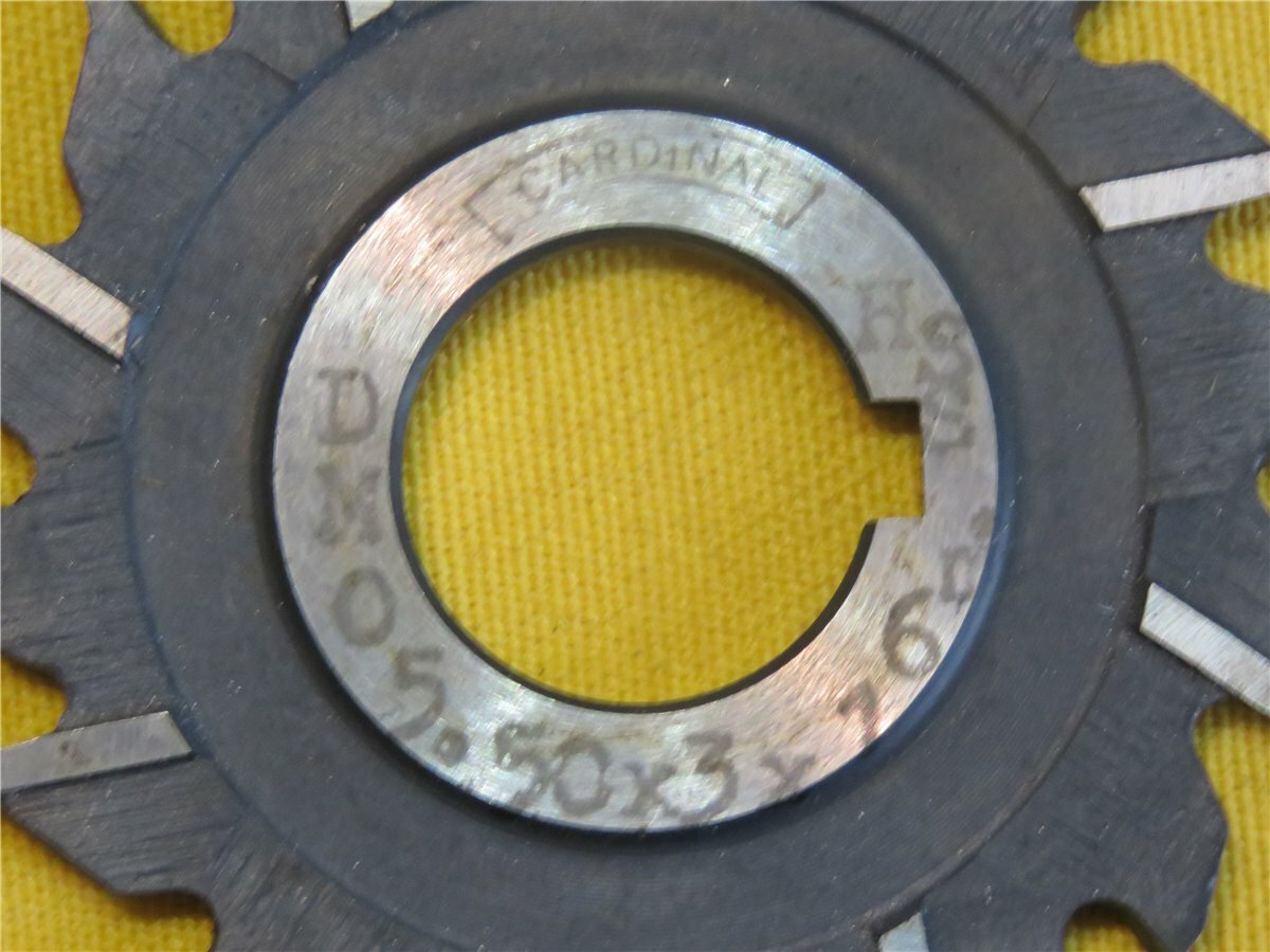 PAULIMOT Scheibenfräser 50 X 4 X 16 Mm – HSS, Kreuzverzahnt, 12 Zähne, Mit Längsnut, Für Metallbearbeitung