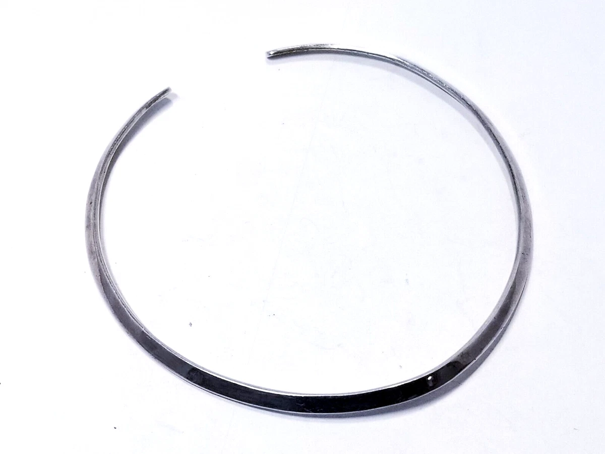 Zina Sterling Silver Cuff Choker Necklace