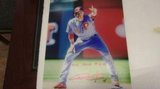 Andrew Knapp Philadelphia Phillies Signed 8x10 Photo COA Inscription