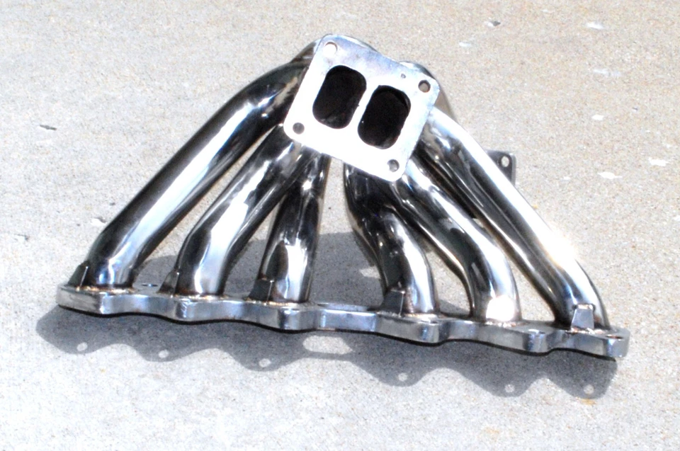 Stainless Steel Turbo Manifold FOR 93-98 Toyota Supra 2JZ-GTE MKIV US Model - Image 4 of 4