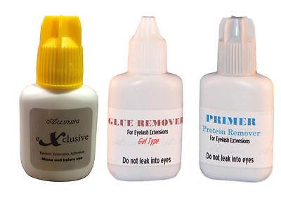 *New* ALLURING eXclusive 3D 5D Volume Glue Eyelash Extensions Strong Adhesive 
