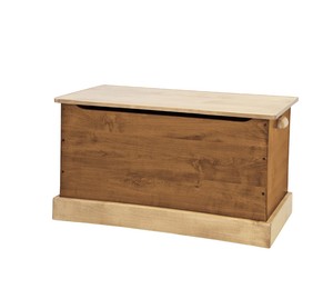 walnut toy chest