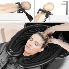 Mobile Inflatable Salon Hair Wash Sink Basin Shampoo Tray Washing Bowl Portable
