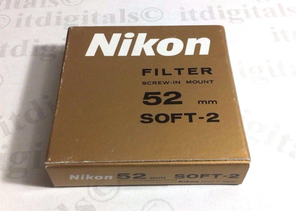 Nikon 52mm Soft-2 Focus-2 #2 No-2 Glass Lens Filter 52 mm Japan Genuine OEM - Image 2 of 4