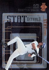 Bernie Williams Statitude Upper Deck 1999 Baseball Card #51