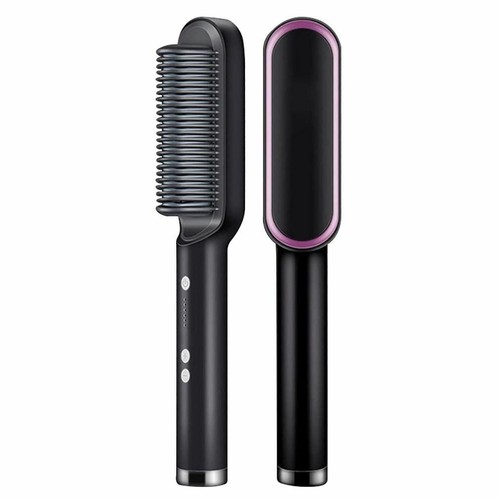 Hair Brush Multifunctional Straightener Comb Electric Heating Hot Beard Styler - Picture 11 of 11