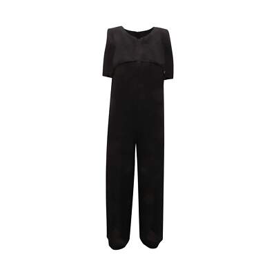 4399AZ GIRLS JUMPSUIT LIU JO GIRL JUNIOR JUMPSUIT BLACK