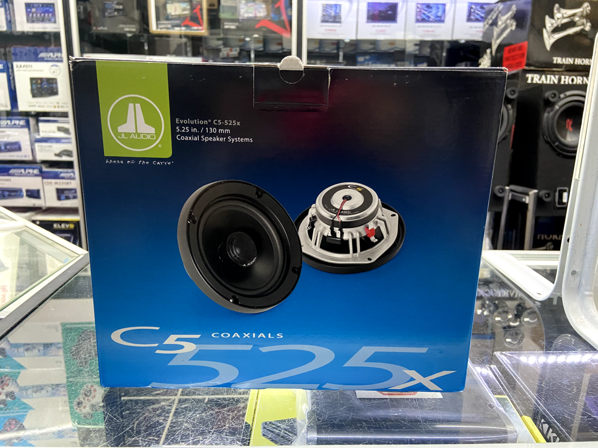 JL AUDIO C5-525X EVOLUTION C5 SERIES 2-WAY CAR SPEAKERS *CLASSIC
