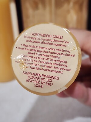 Ralph Lauren Set Holiday Candle 6
