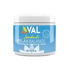 VAL Lombardi Transdermal Magnesium Cream - Natural Pain Relief with Moisturizing