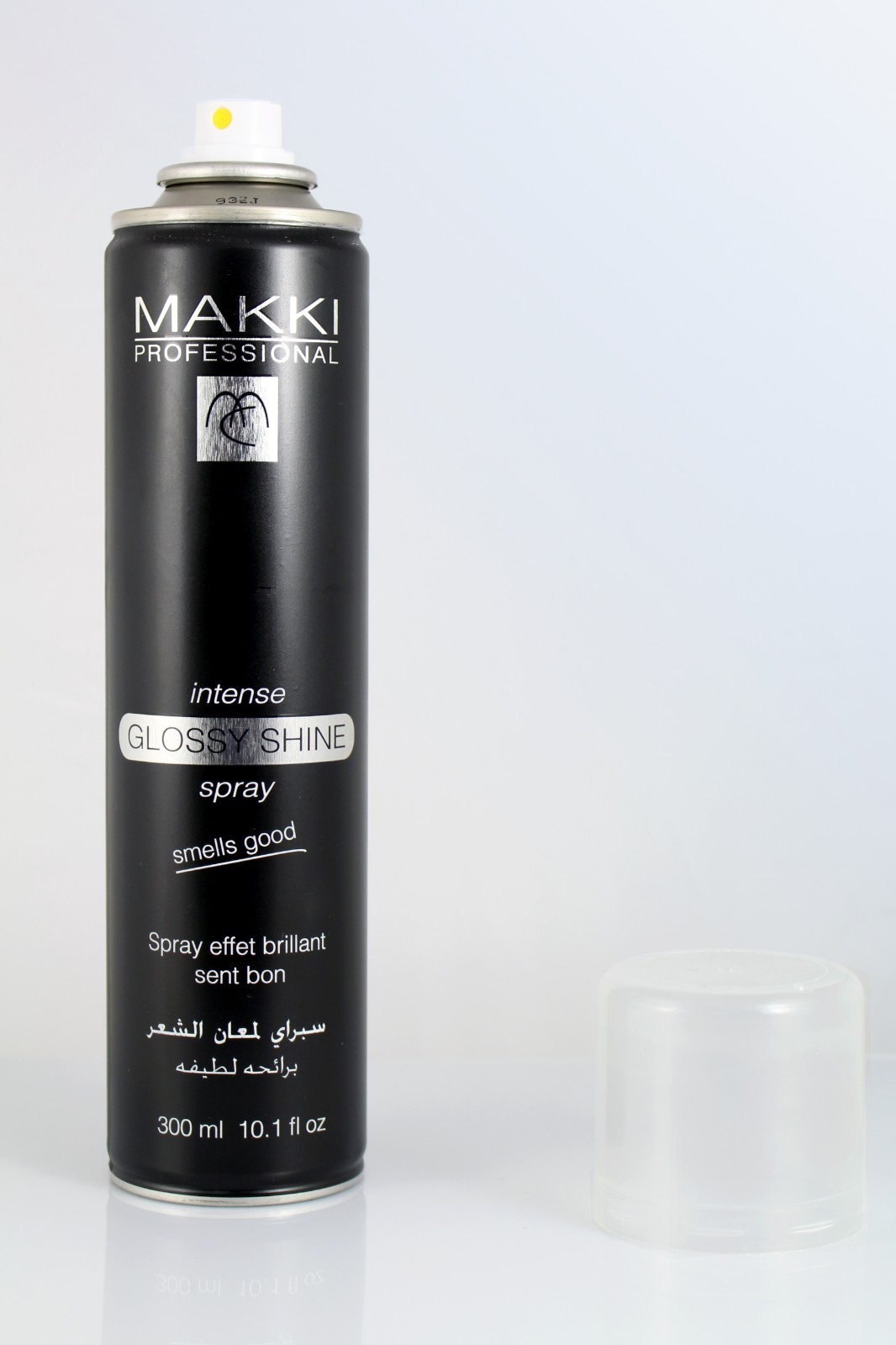 MAKKI PROFESSIONAL INTENSE GLOSSY SHINE SPRAY GOOD SMELL SHINY GLOSS 300ML