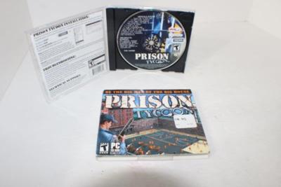 Prison Tycoon (PC, 2005) tested good nice condition