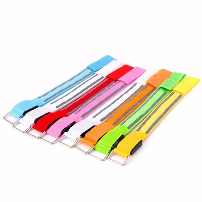 LED Armband Leuchtband Joggen Reflektorband Sicherheitsband Radfahren Klettband