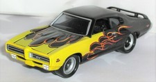 1969 69 Pontiac Gto Goat The Judge Hood Open Muscle Car Free Shipping