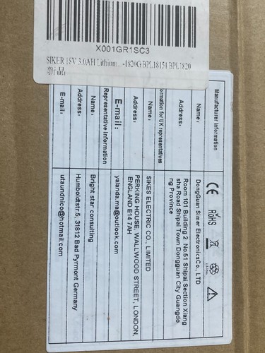 Ryobi one battery 18v 3.0AH. - Picture 7 of 11