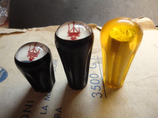 Maserati 3500 3500GT 3500GTI , two lengths! Sebring 5 speed shift knob and nut