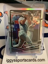 Roberto Alomar 95/474 CAREER STAT LINE 2023 Panini Donruss Baseball Padres