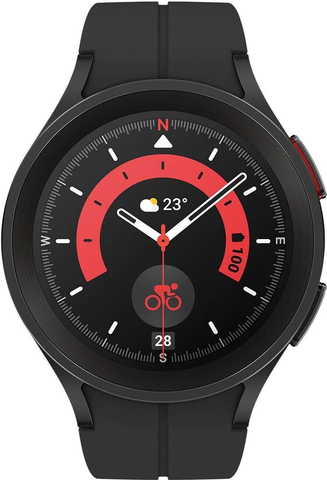 Samsung Galaxy Watch5 Pro 45mm 4G Black Titanium NEGRO ENVIO 24 H - Imagen 2 de 4