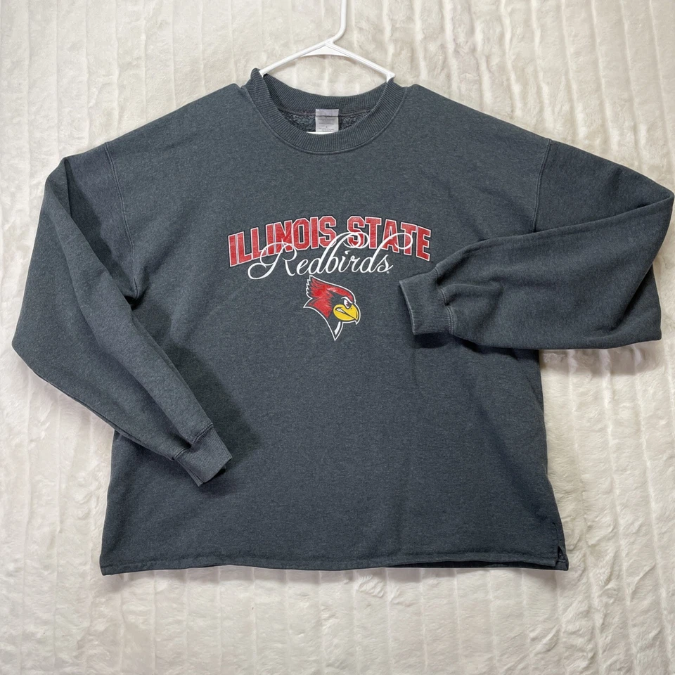 Suéter de cuello redondo Illinois State Redbirds College NCAA calce suelto para mujer talla L” Foto 2 de 4