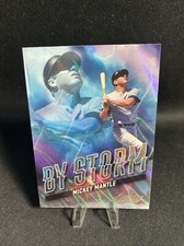 2022 Panini Absolute Baseball - MICKEY MANTLE By Storm Lava Parallel #BYS-8