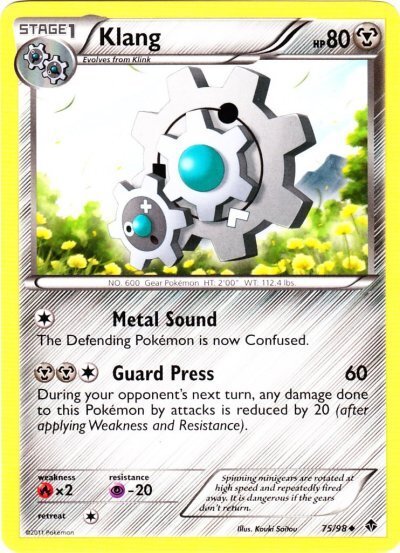 Pokemon - Klang - 75/98 - Uncommon - Emerging Powers - NM