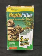 Tetrafauna ReptoFilter Disposable Filter Cartridges Medium - 90 GPH 3 Pack 