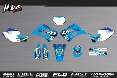 Graphics kit for TM Racing EN 2 Stroke 2000 2001 2002 2003 Decals Stickers Decor
