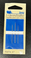 Dritz - S-56G - Glovers/Leather Needle - 3 ct