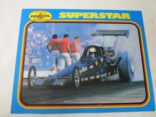 NHRA 1980 Superstar Gary Beck/Larry Minor T/F Dragster Drag Racing Handout