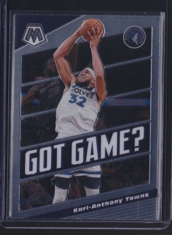 01/20 KARL-ANTHONY TOWNS 2019-20 PANINI MOSAIC PINK DISCO 01/20 KARL-ANTHONY TOWNS 2019-20 PANINI MOSAIC PINK DISCO
