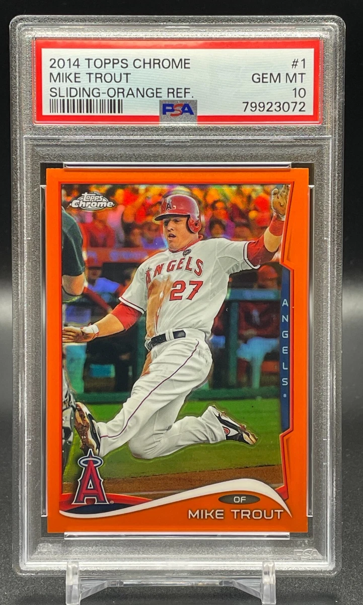 Topps Mike Trout 2014 Season Baseball Sports Trading Cards