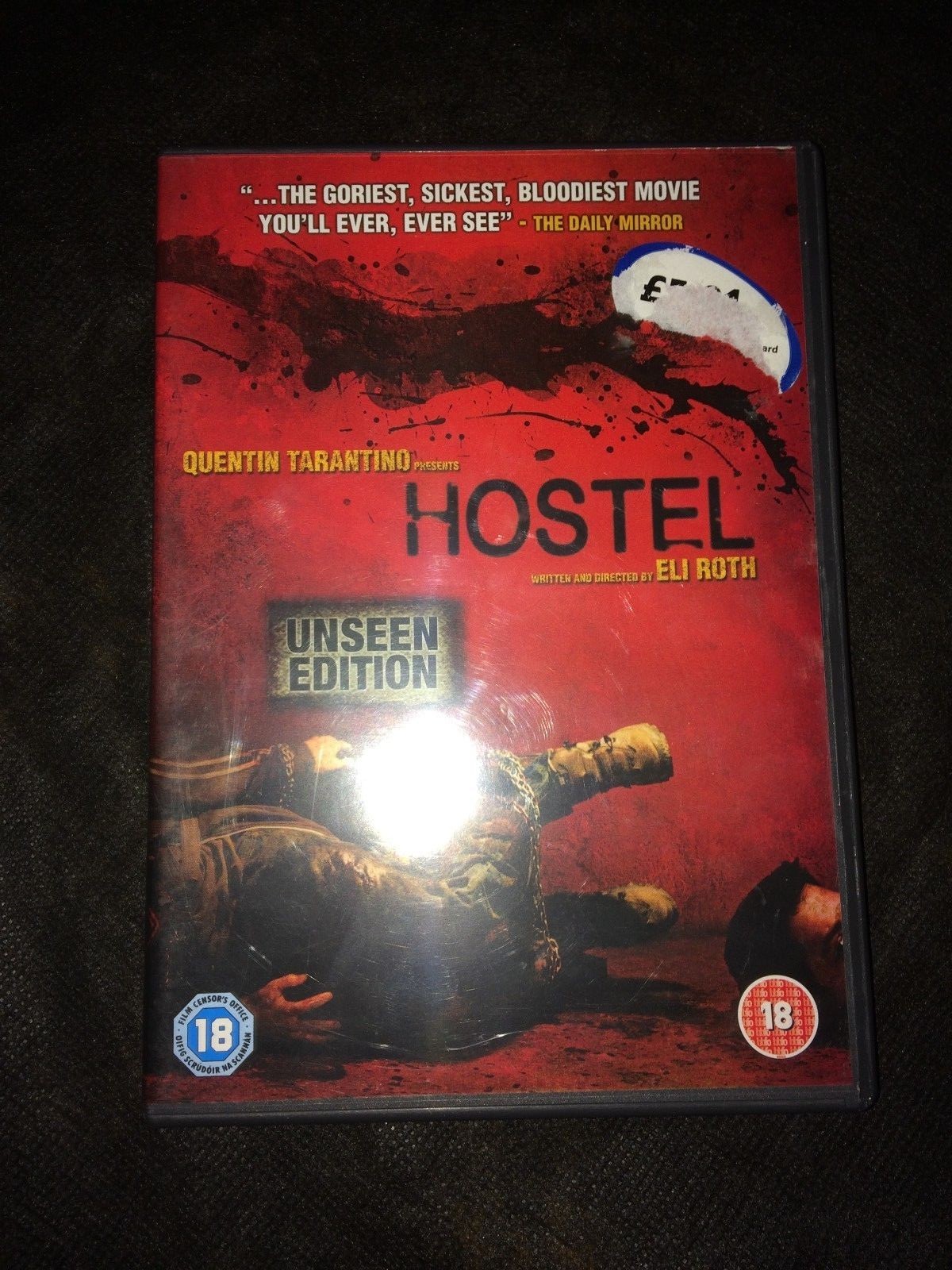 Hostel (DVD, 2006) Unseen edition
