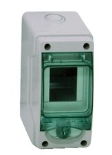 Centralino parete Schneider Electric Kaedra IP65 1 fila di 3 moduli - 10311