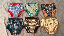 Set of 6 cotton potty training pants MOEMOE BABY for boys and girls 2-7 years ol