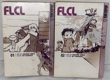 FLCL Fooly Cooly Vol 1-2 Manga English Graphi...