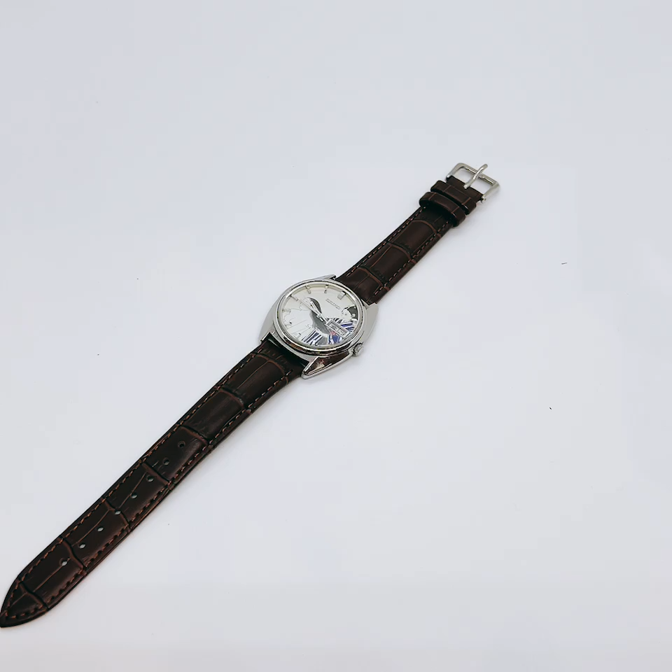 Vintage 1974 Seiko LM Lord Matic 5606-7360 Ukiyo-e Bijin Art Dial