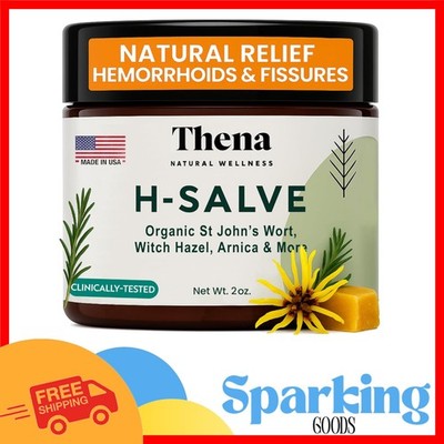 Natural Hemorrhoid Cream & Fissure Ointment - Fast Healing, 100% Organic Formula