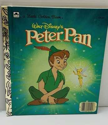 Walt Disney s Peter Pan A Little Golden Book 1989 Brand New Never Used 