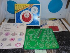 Vintage 1950's Spirograph - With All cogs, 2 Pens But No Pins  -  (G149)
