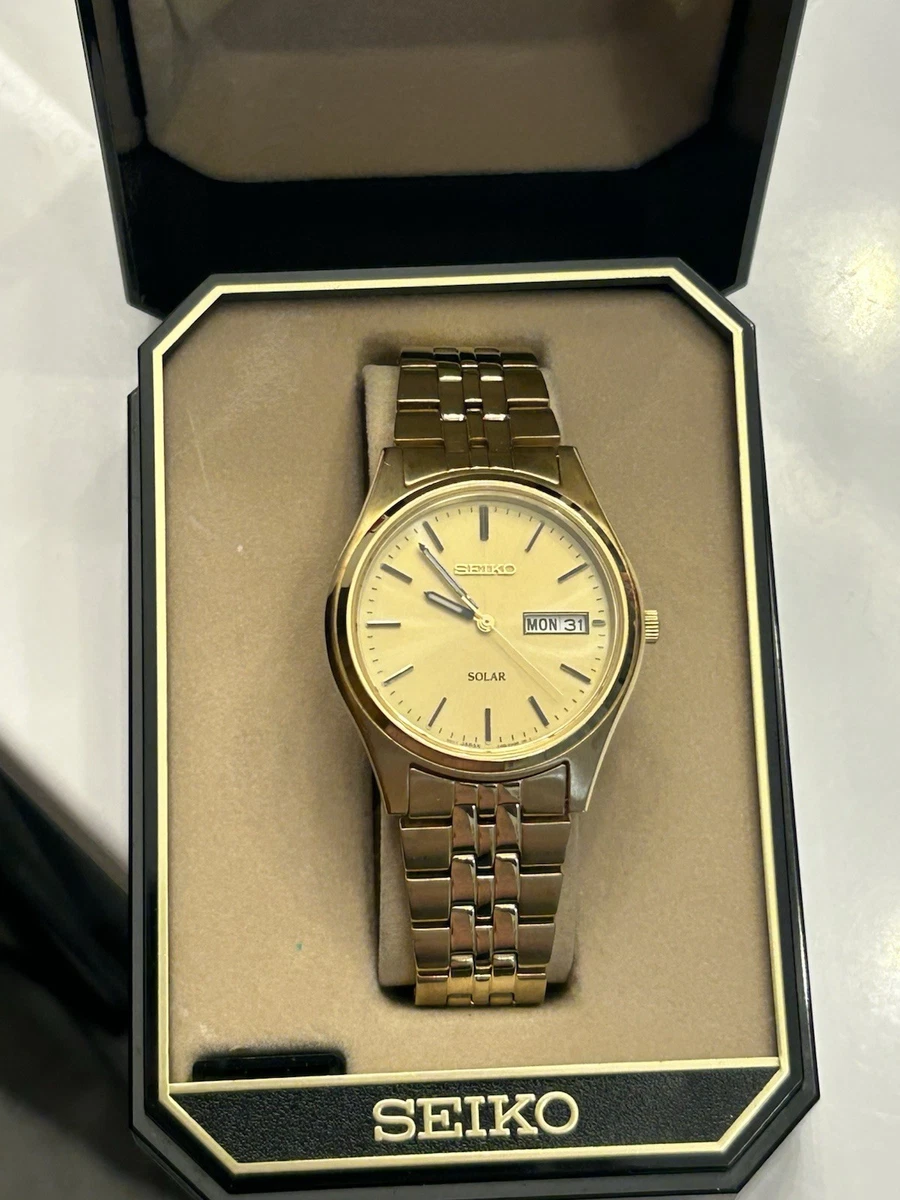 Seiko Solar Adult Wristwatches for sale | eBay