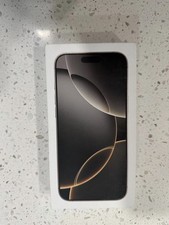 Apple iPhone 16 Pro Max EMPTY BOX ONLY Desert Titanium 256GB