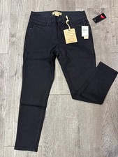 Inseam 27.5" Democracy "Ab" solution Skinny Jeans Black Ankle Women Pants